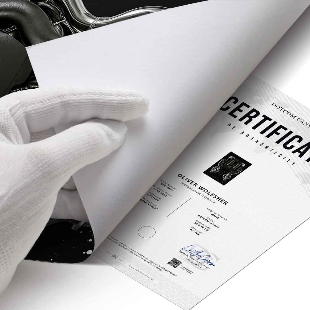 Mercedes V8 Engine - Poster