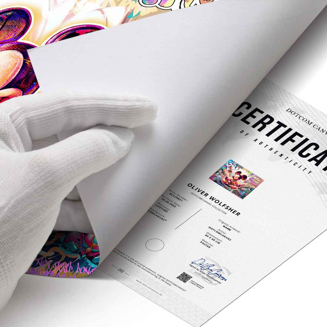 Mickey Yoga - Poster