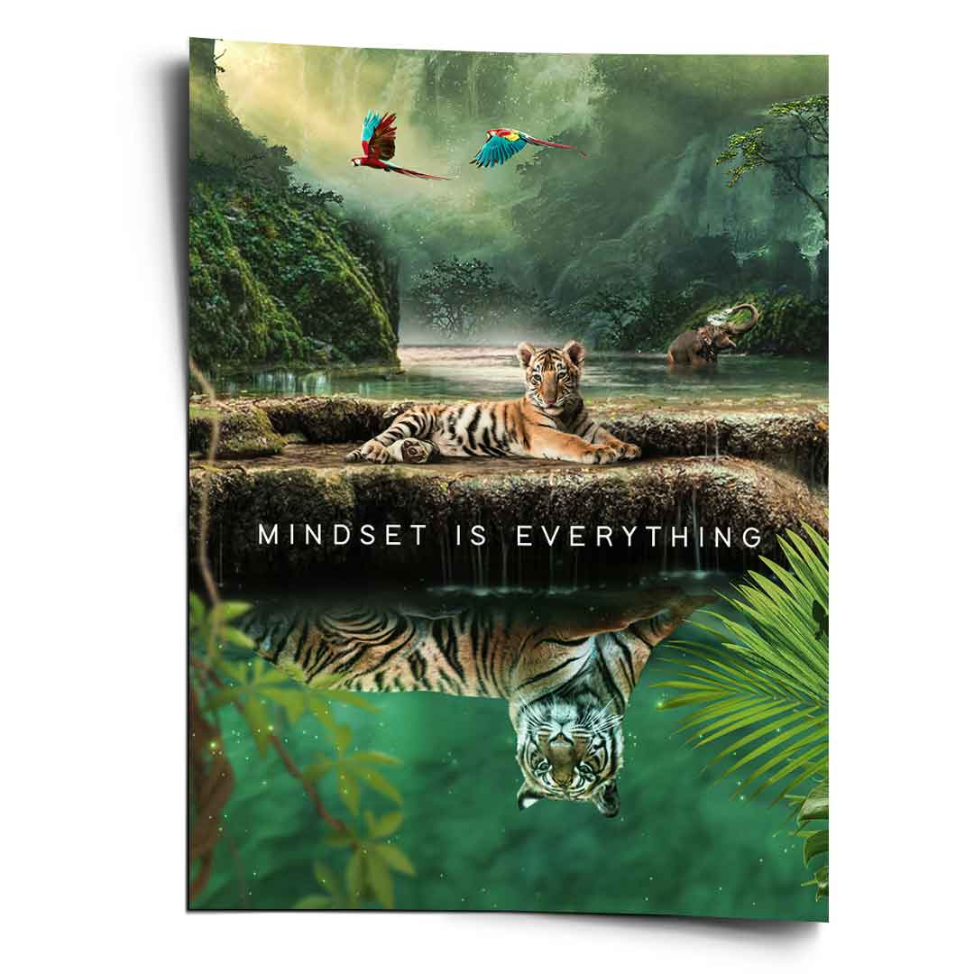 Mindset is Everything #Jungle - Poster