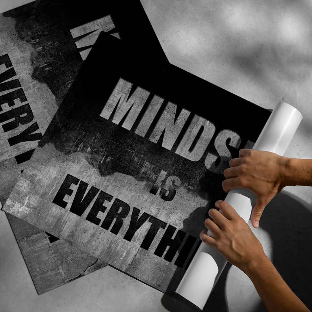 Mindset is everything - Poster