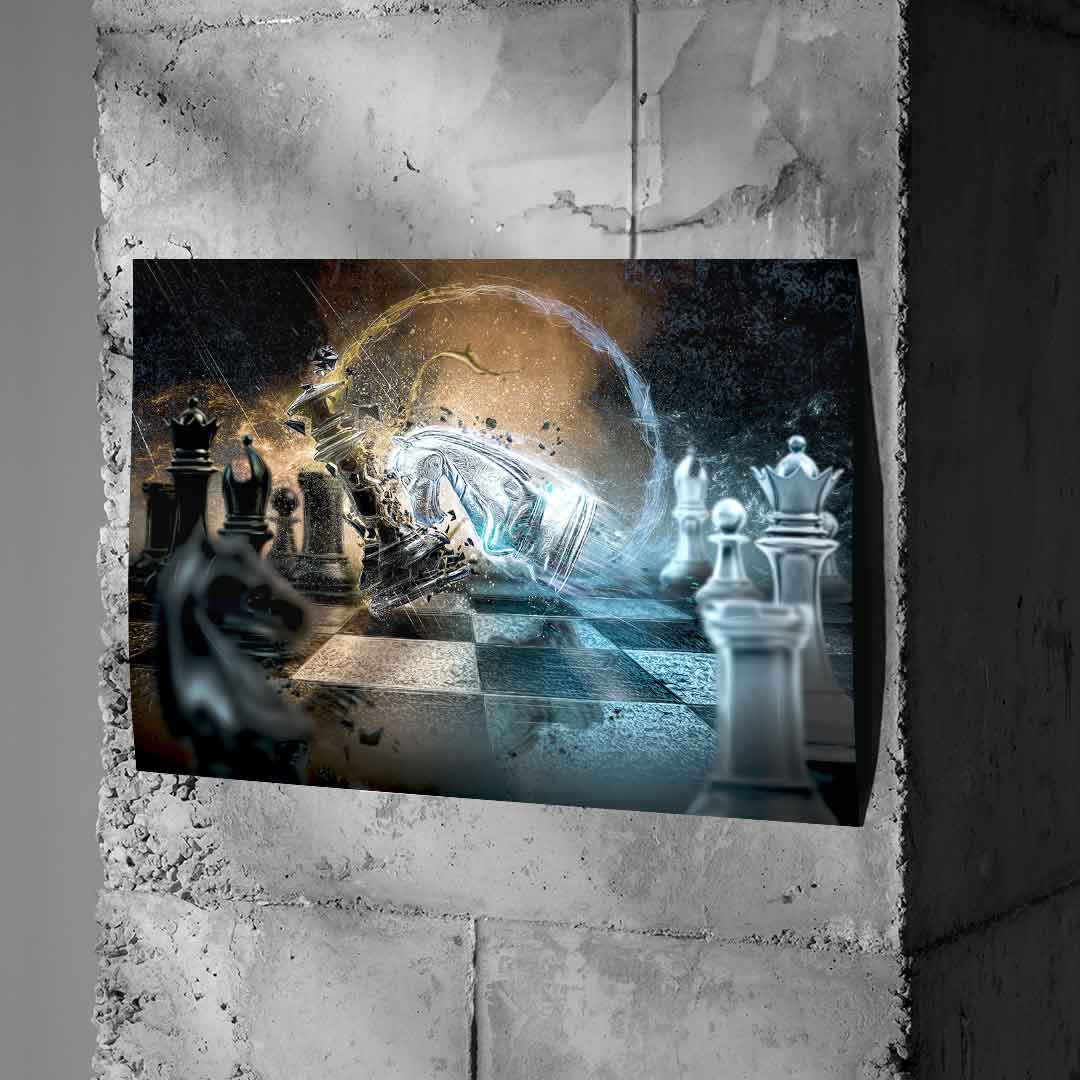 Head through the wall - Poster