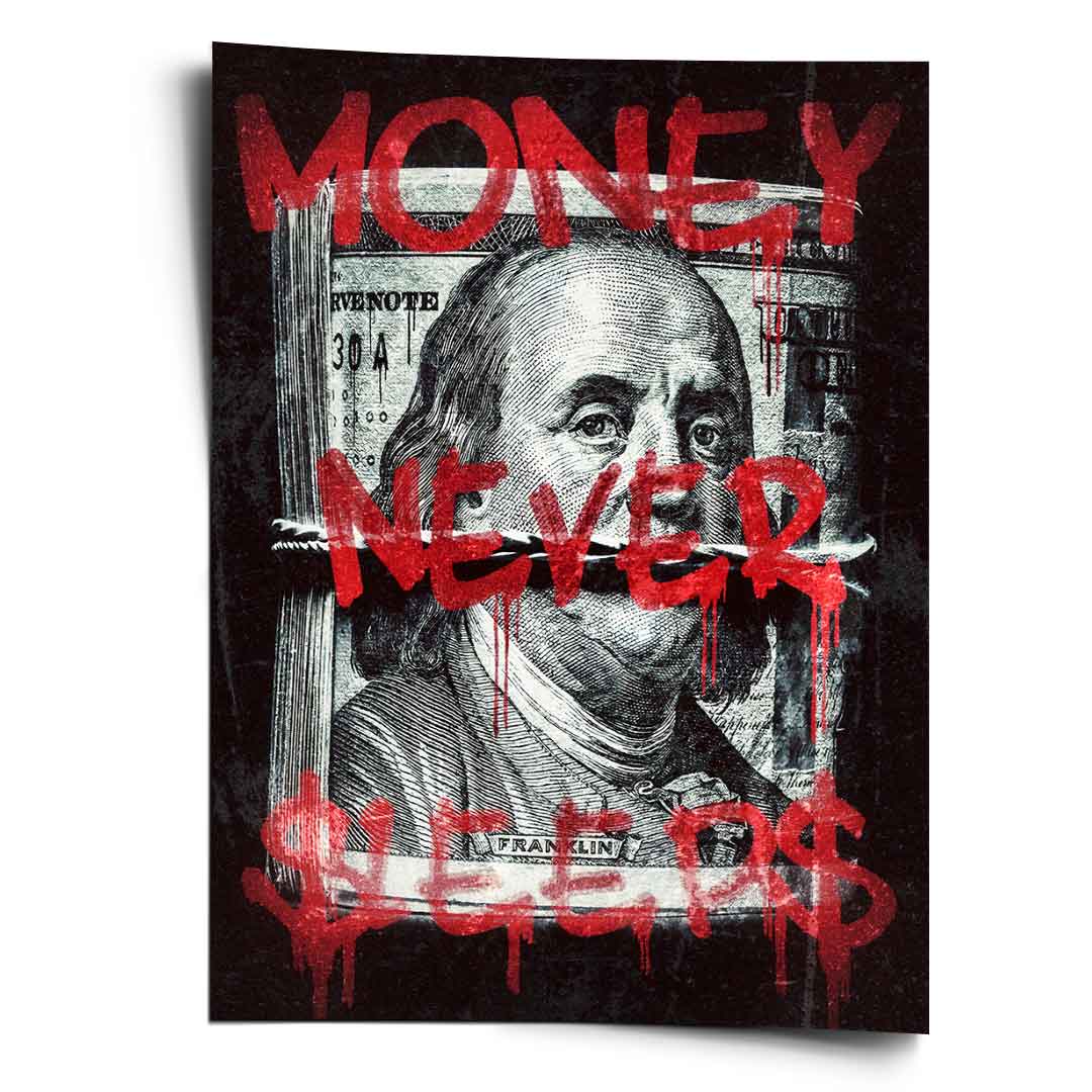 Money Never Sleps 3.0 - Poster