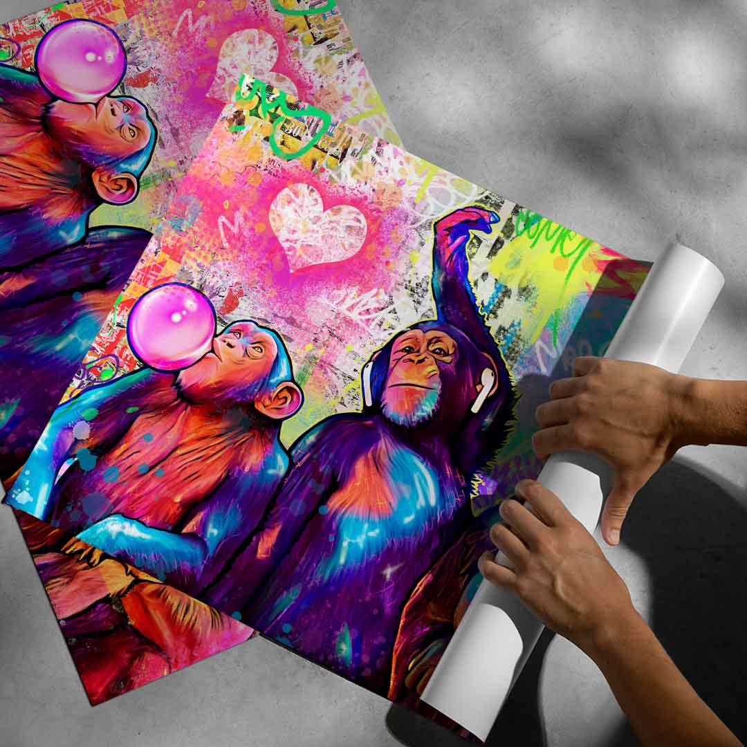 Monkeys Time - Poster