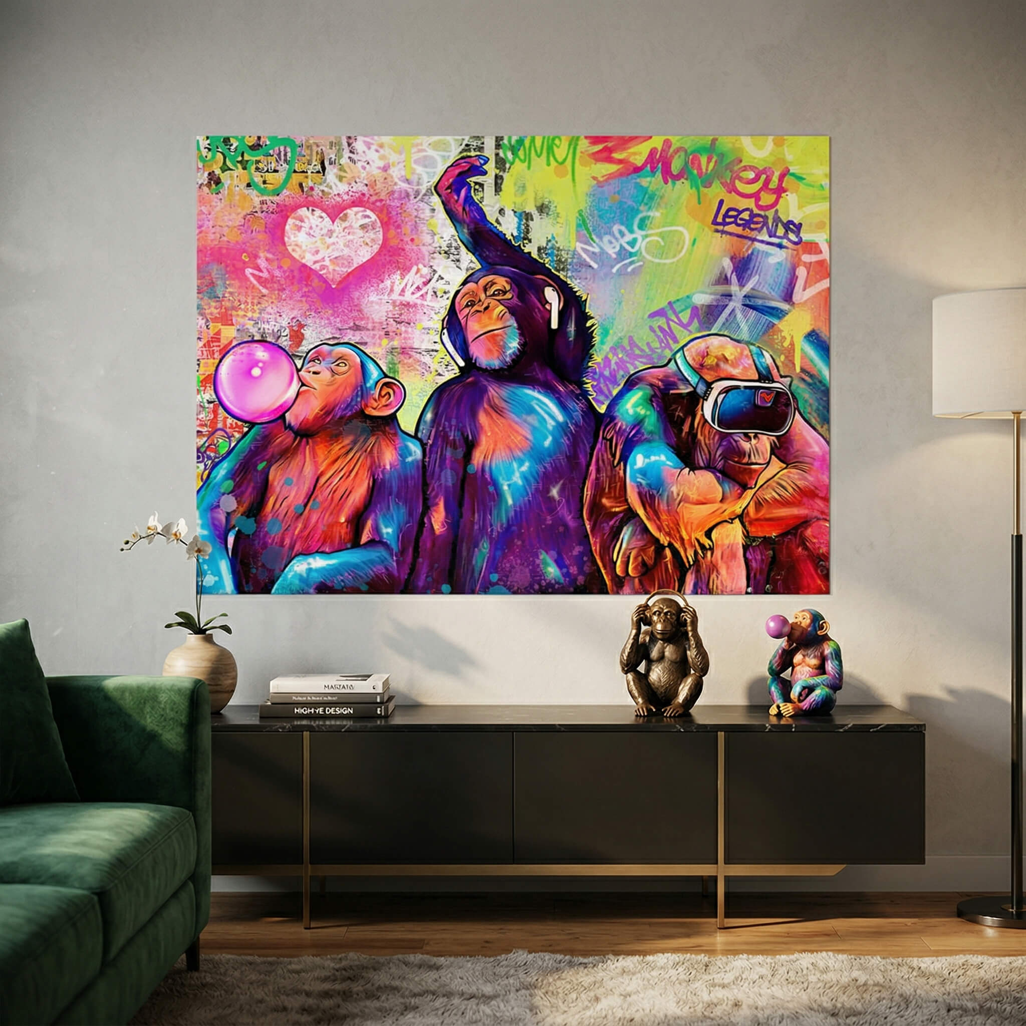 Monkeys Time - Poster