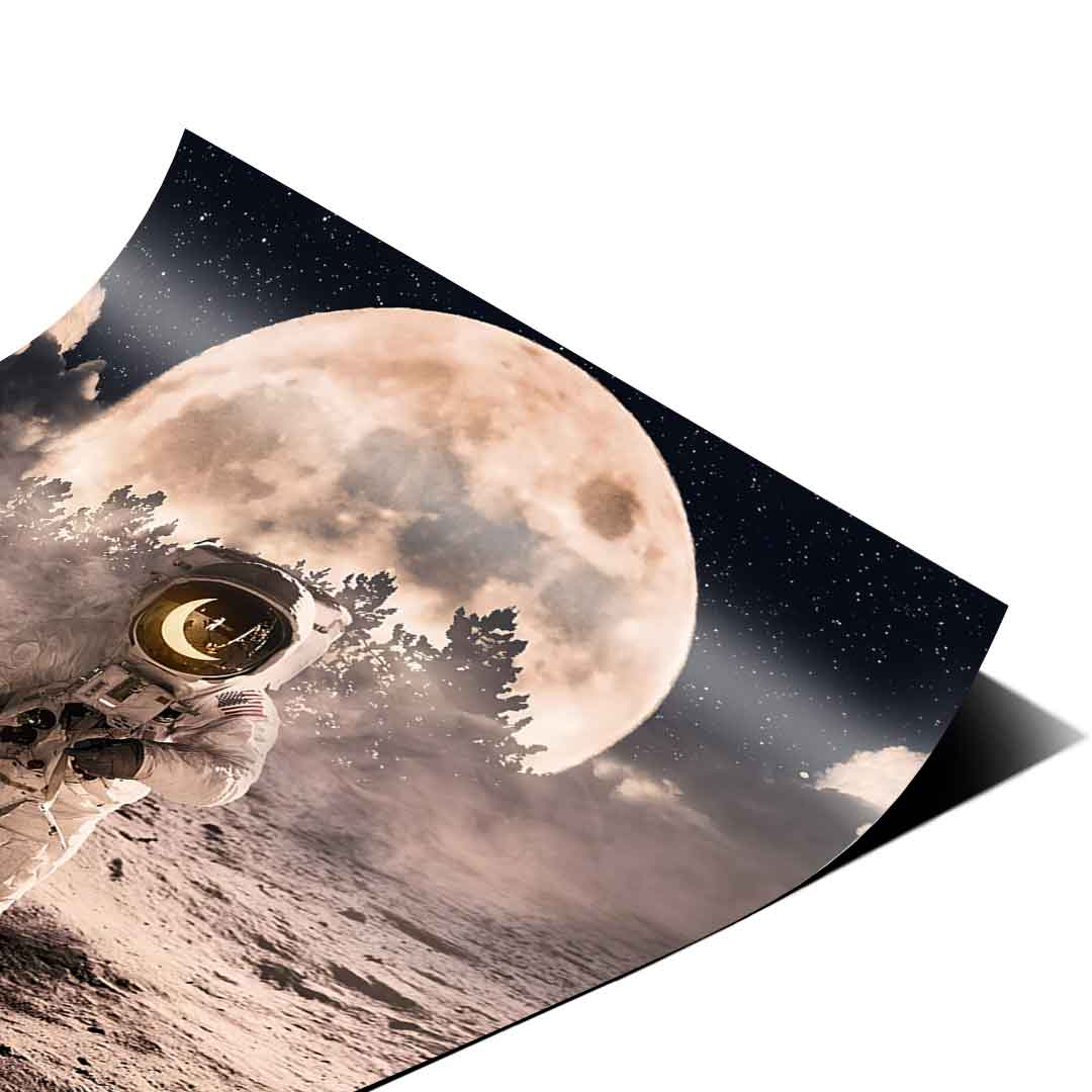 Moon Astronaut - Poster