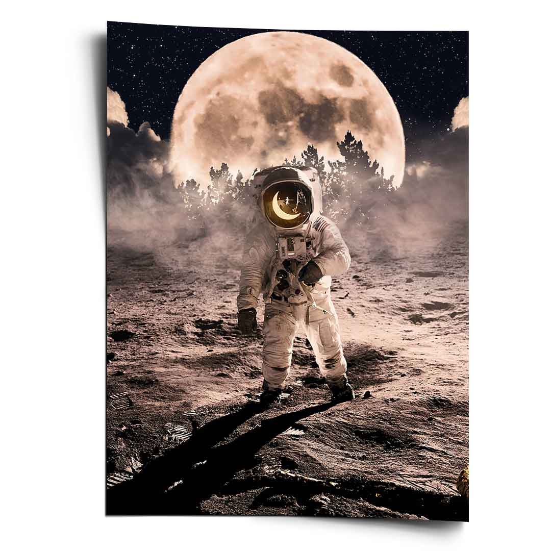 Moon Astronaut - Poster