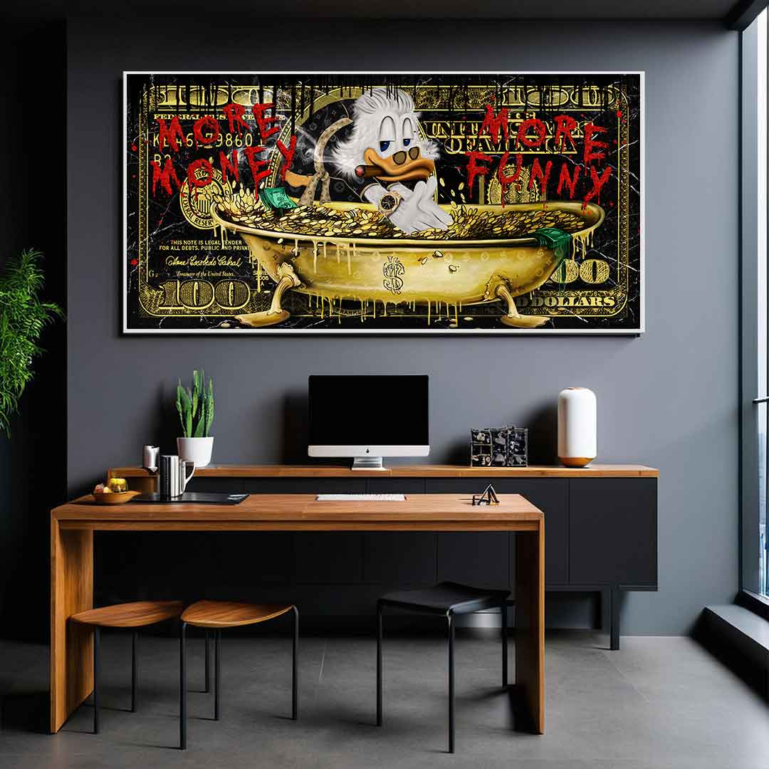 More money duck - Poster