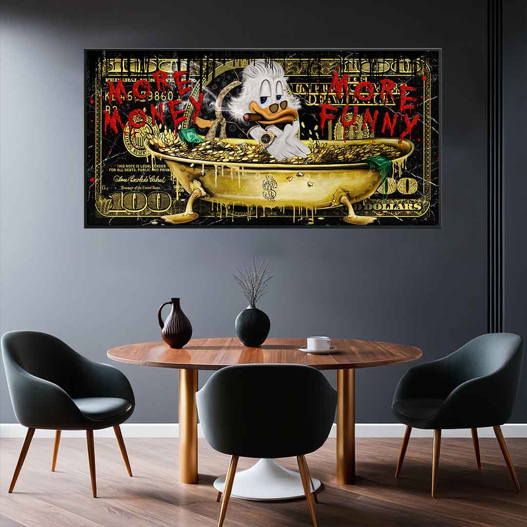 More money duck - Poster