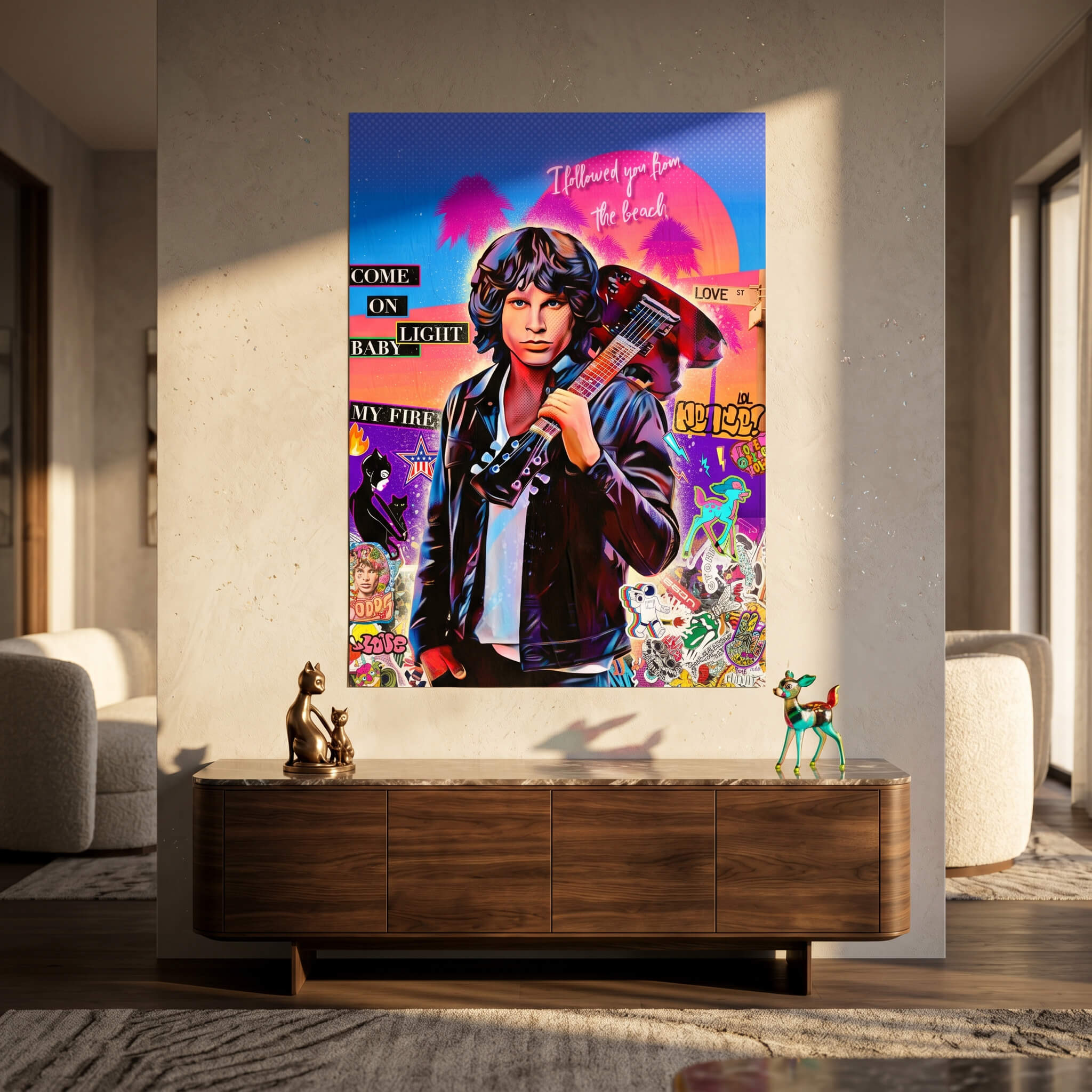 Morrisson Light My Fire - Poster