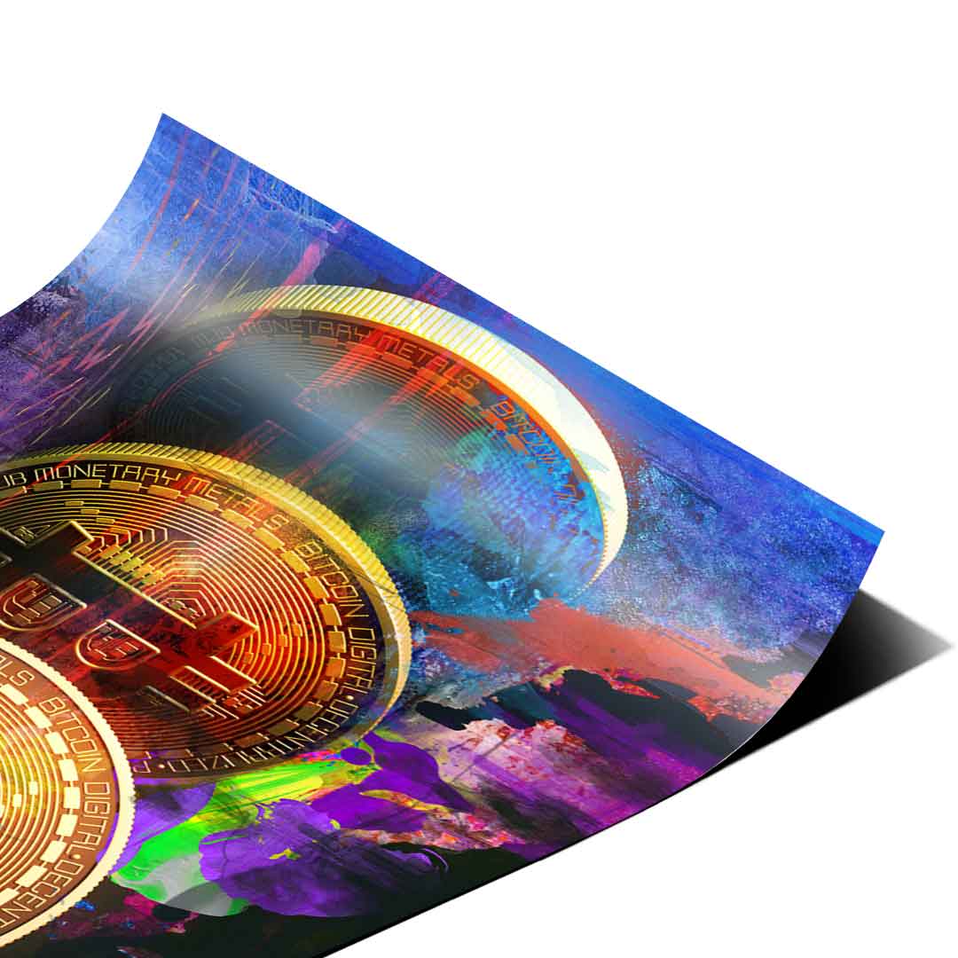 Multiple Bitcoin - Poster