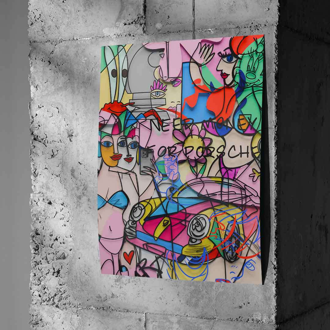 Need Money For Porsche - Poster