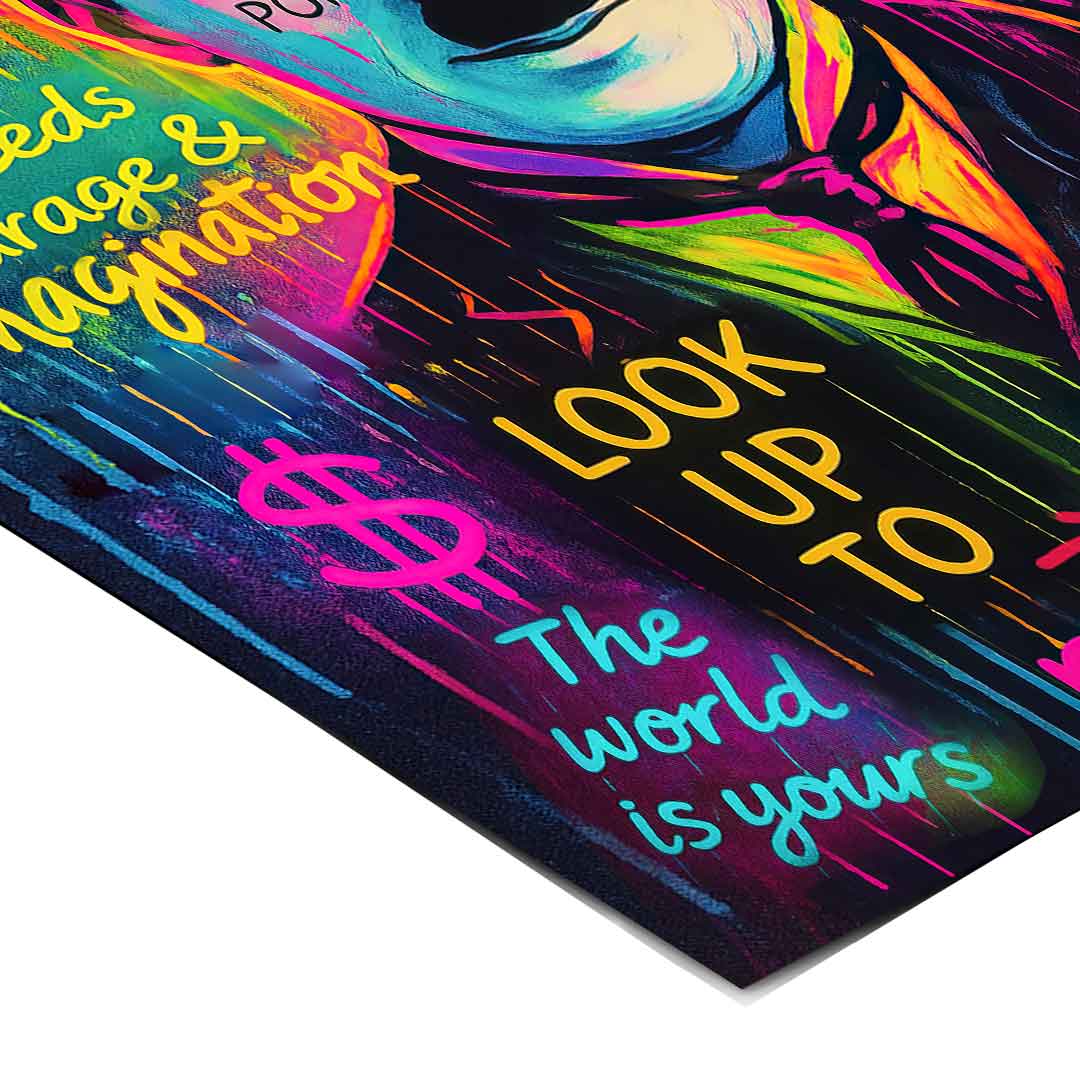 Neon Chaplin - Poster