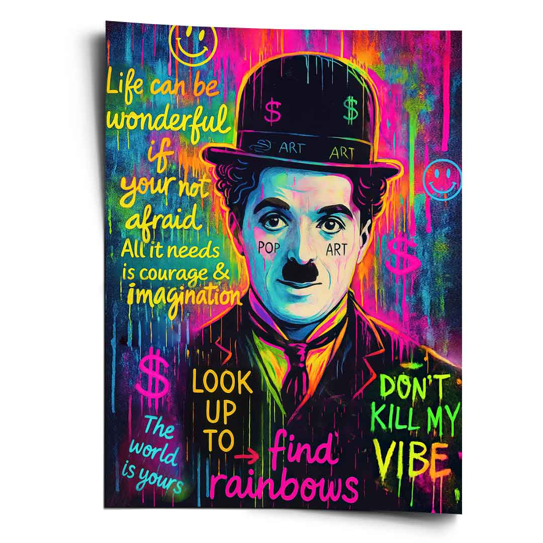 Neon Chaplin - Poster