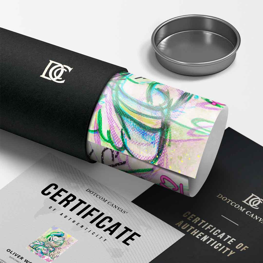 Never give up - Poster