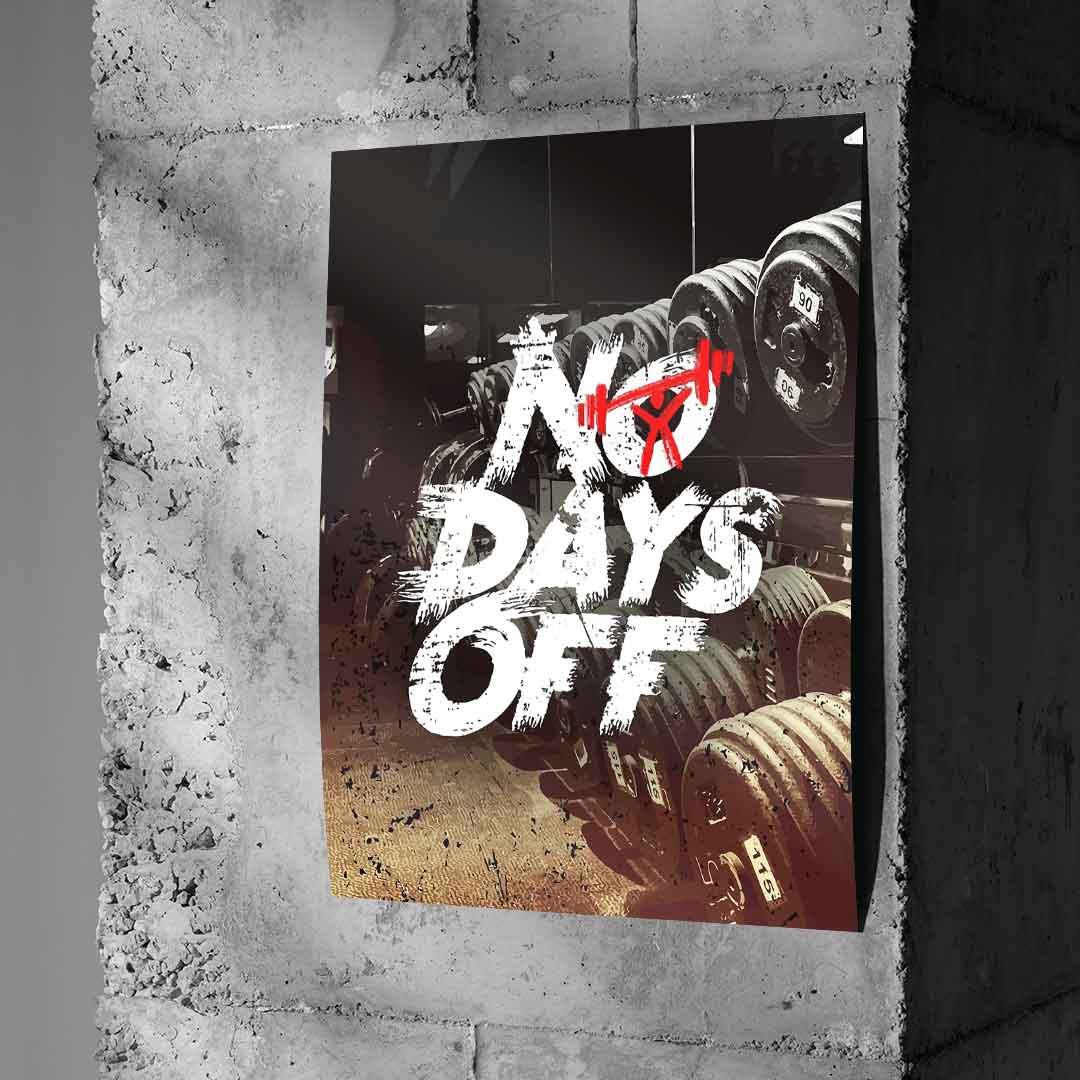 No Days Off - Poster