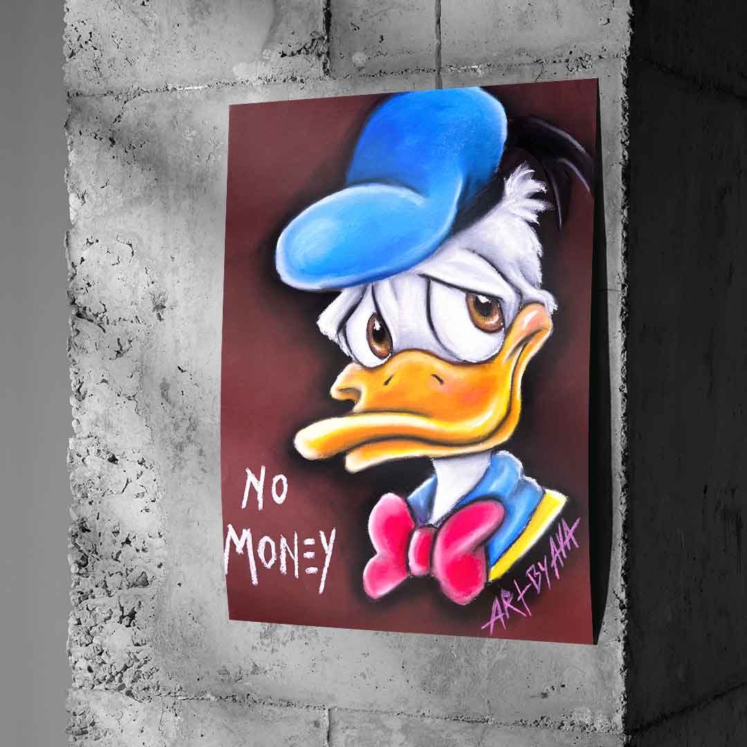 No money Donald - Poster