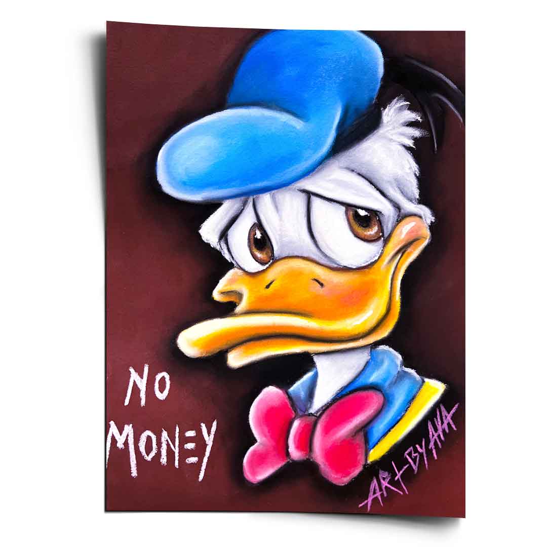 No money Donald - Poster