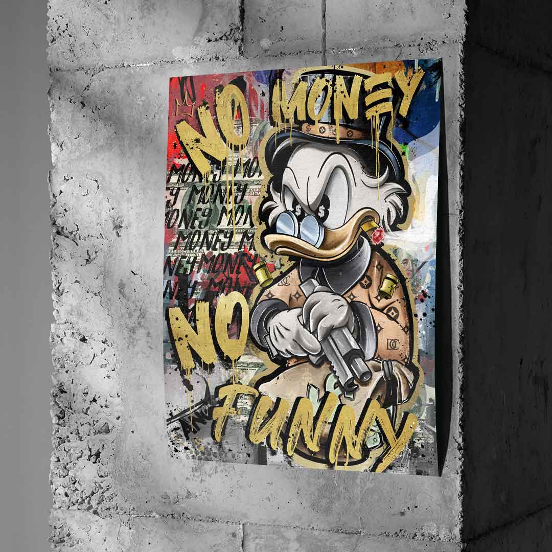 No money duck - Poster