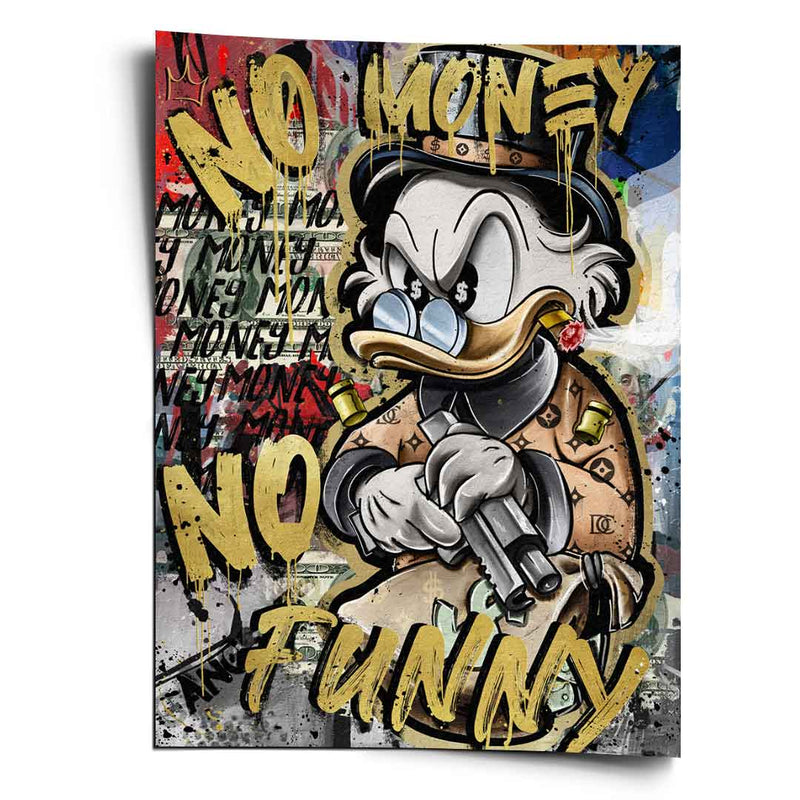 No money duck - poster