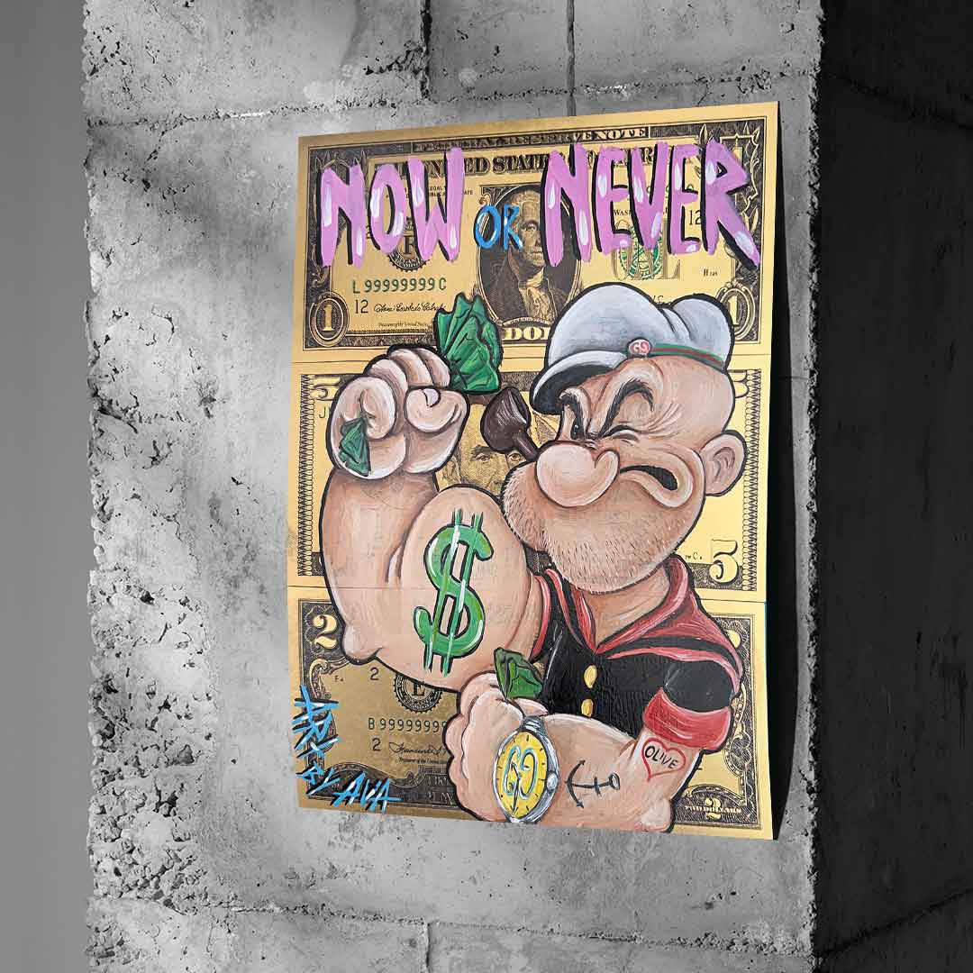 Now or never - poster