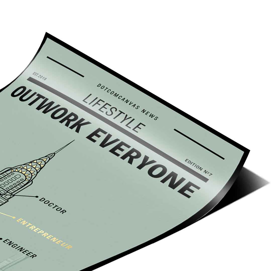 OUTWORK EVERYONE - Poster