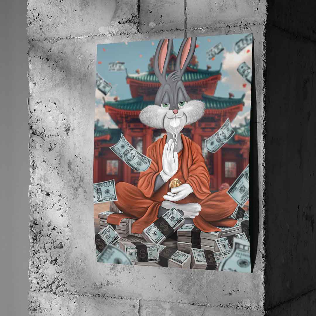 Peace Bunny - Poster