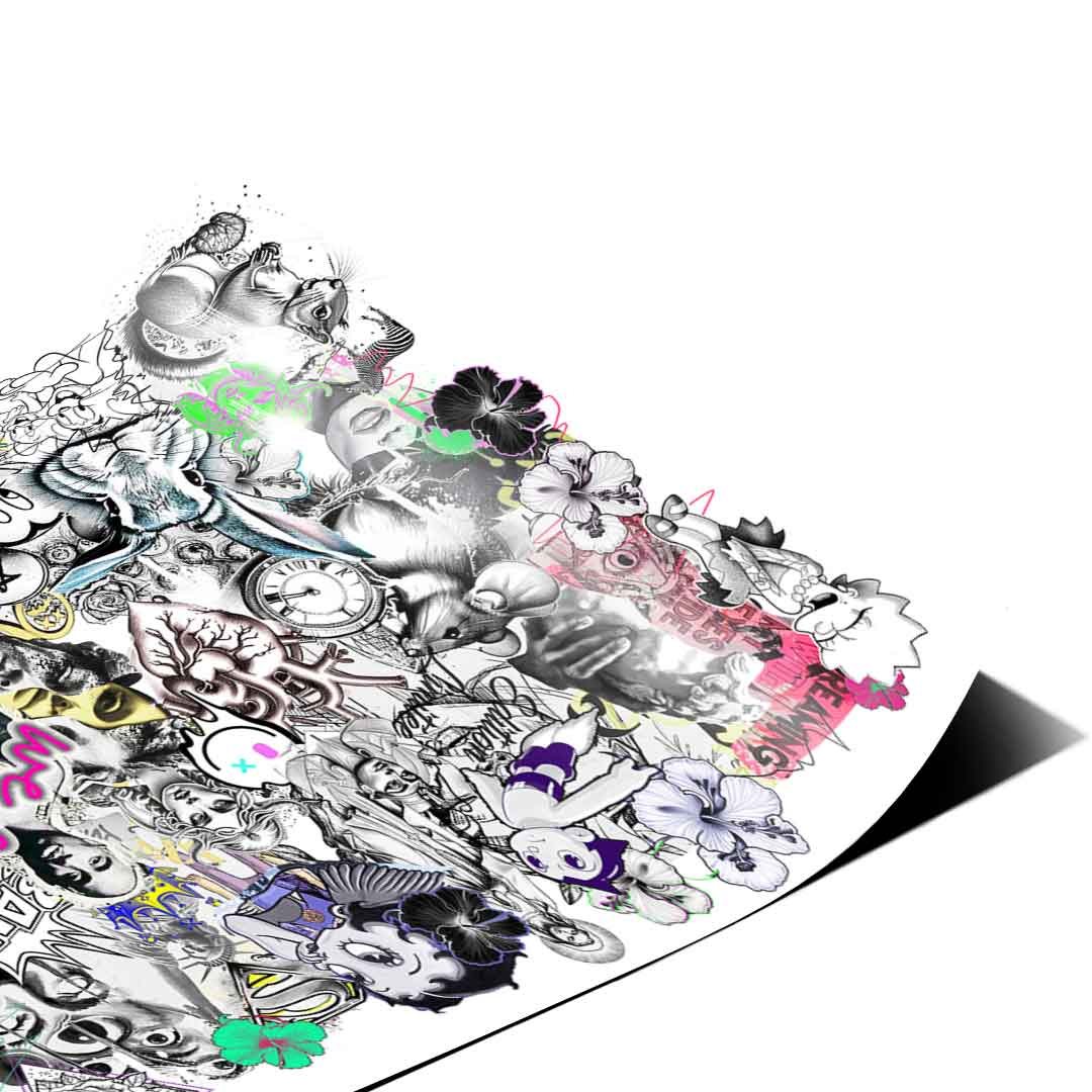 Pop Art Collage - Poster