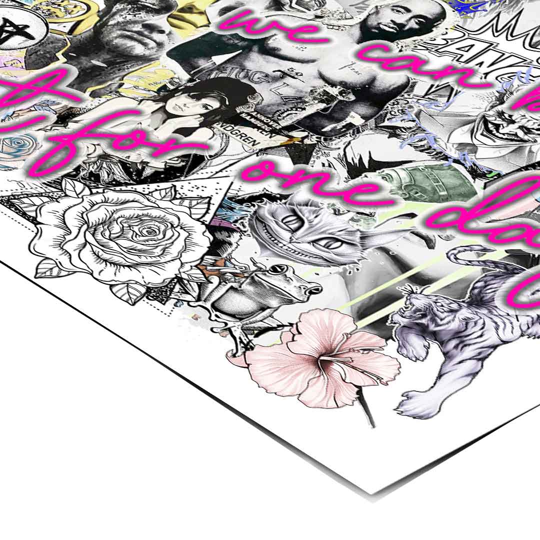 Pop Art Collage - Poster