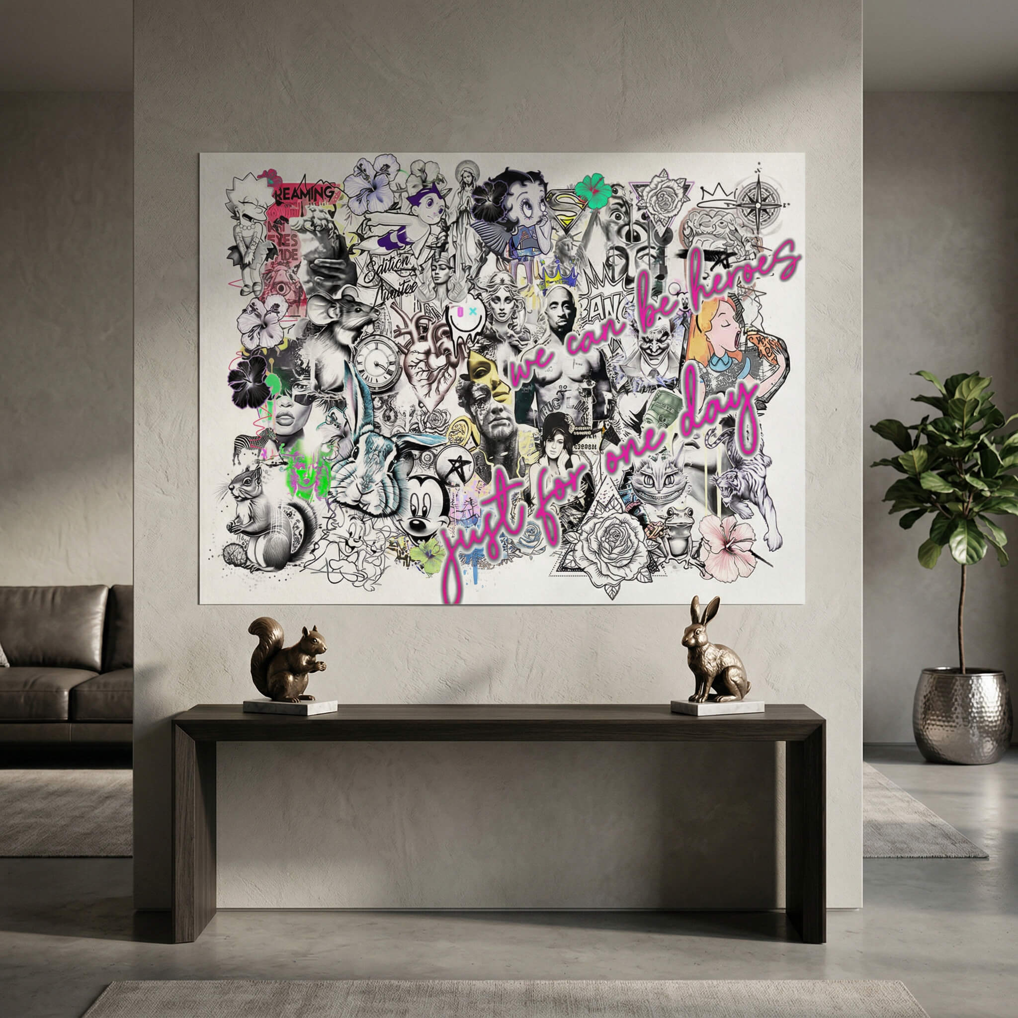 Pop Art Collage - Poster