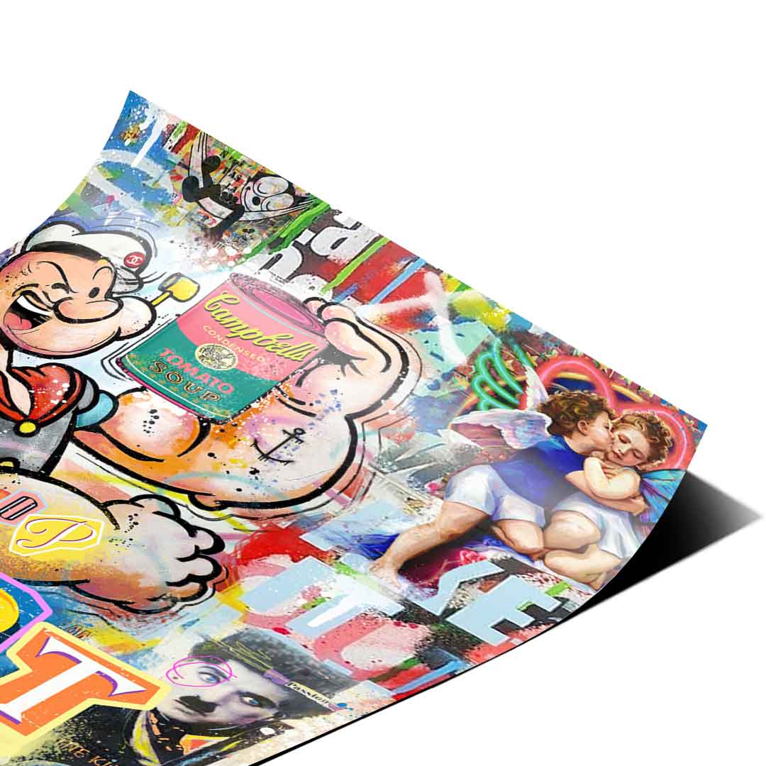 Popeye Art - Poster