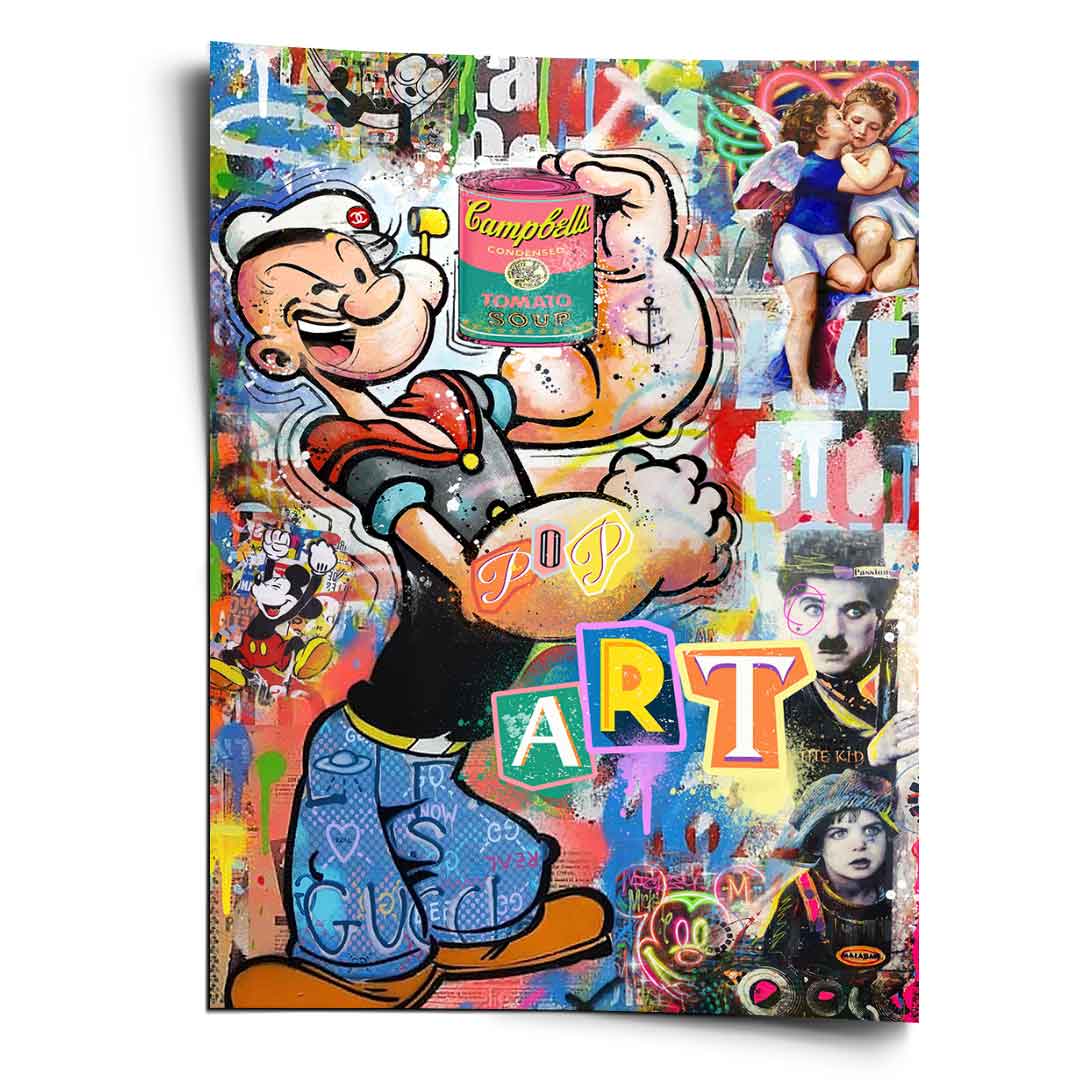 Popeye Art - Poster