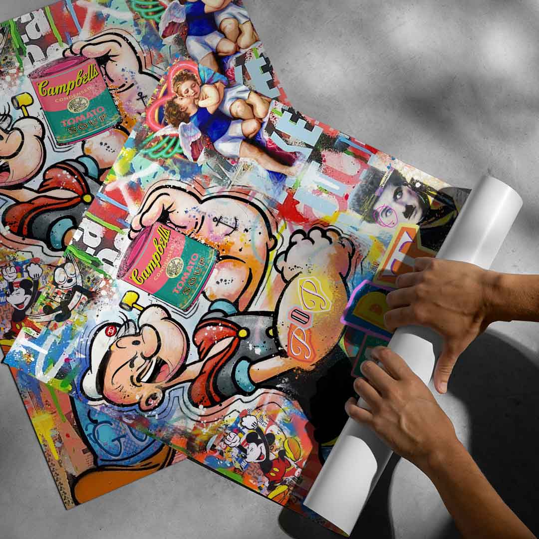 Popeye Art - Poster