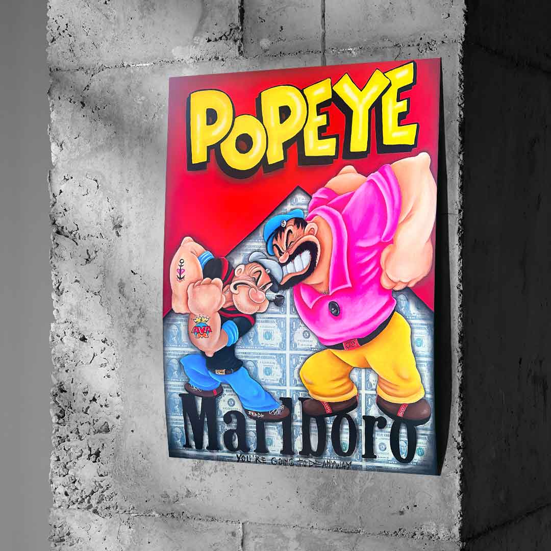 Popeye vs. Bluto - Poster