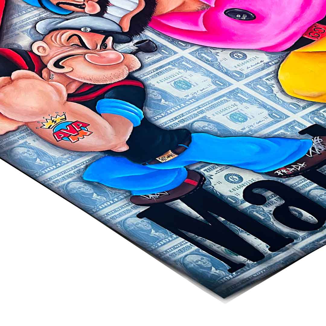 Popeye vs. Bluto - Poster