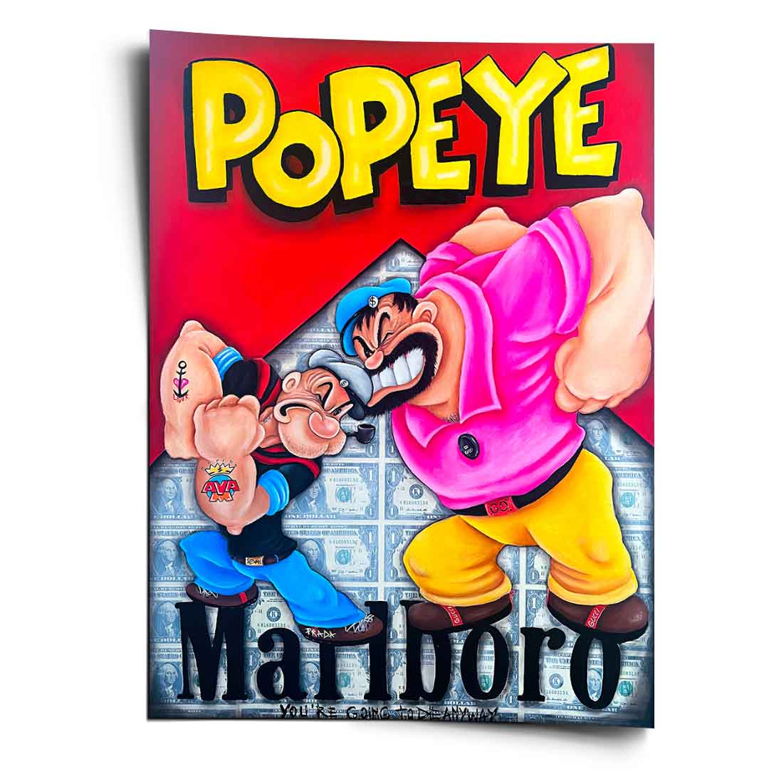 Popeye vs. Bluto - Poster