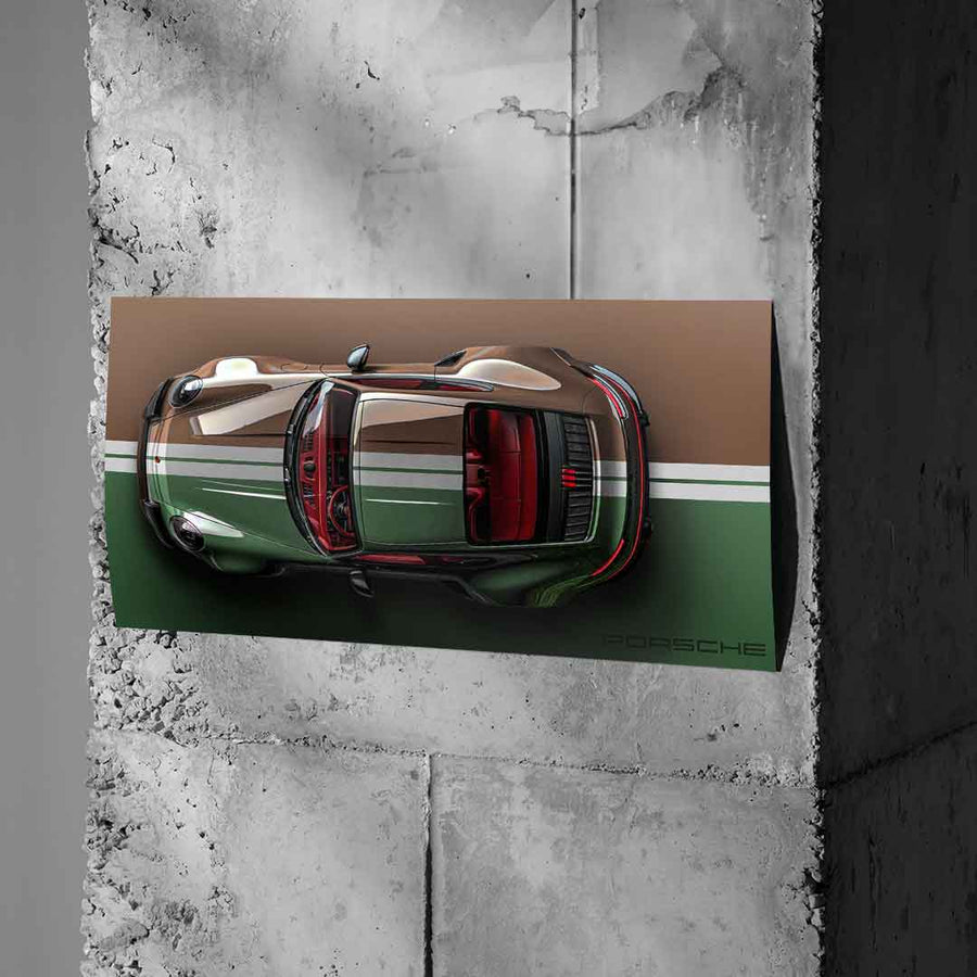 Porsche 911 Targa - Poster