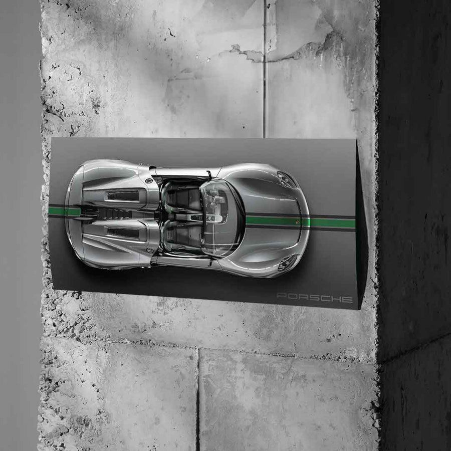 Porsche 918 Spyder - Plakat