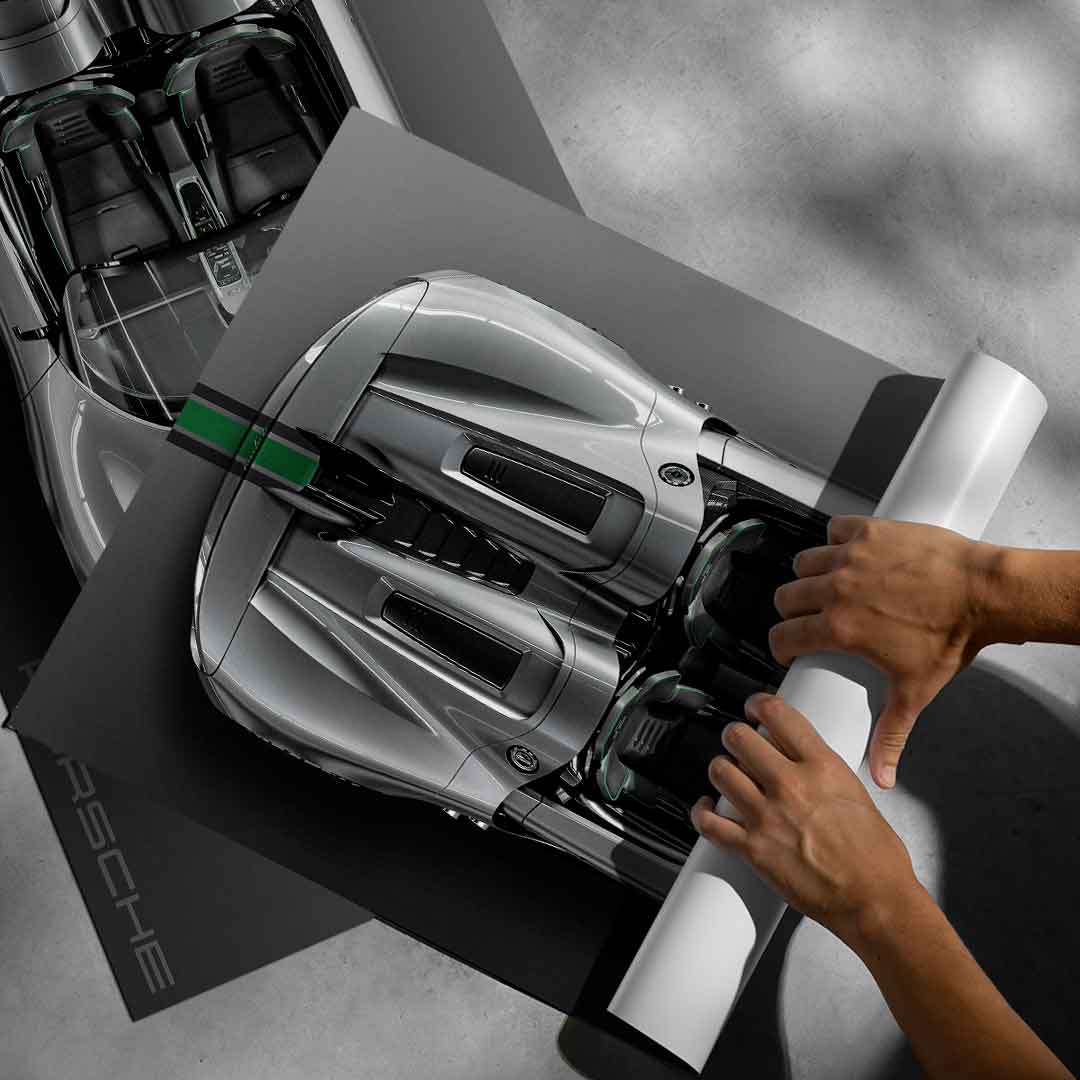 Porsche 918 Spyder - Poster