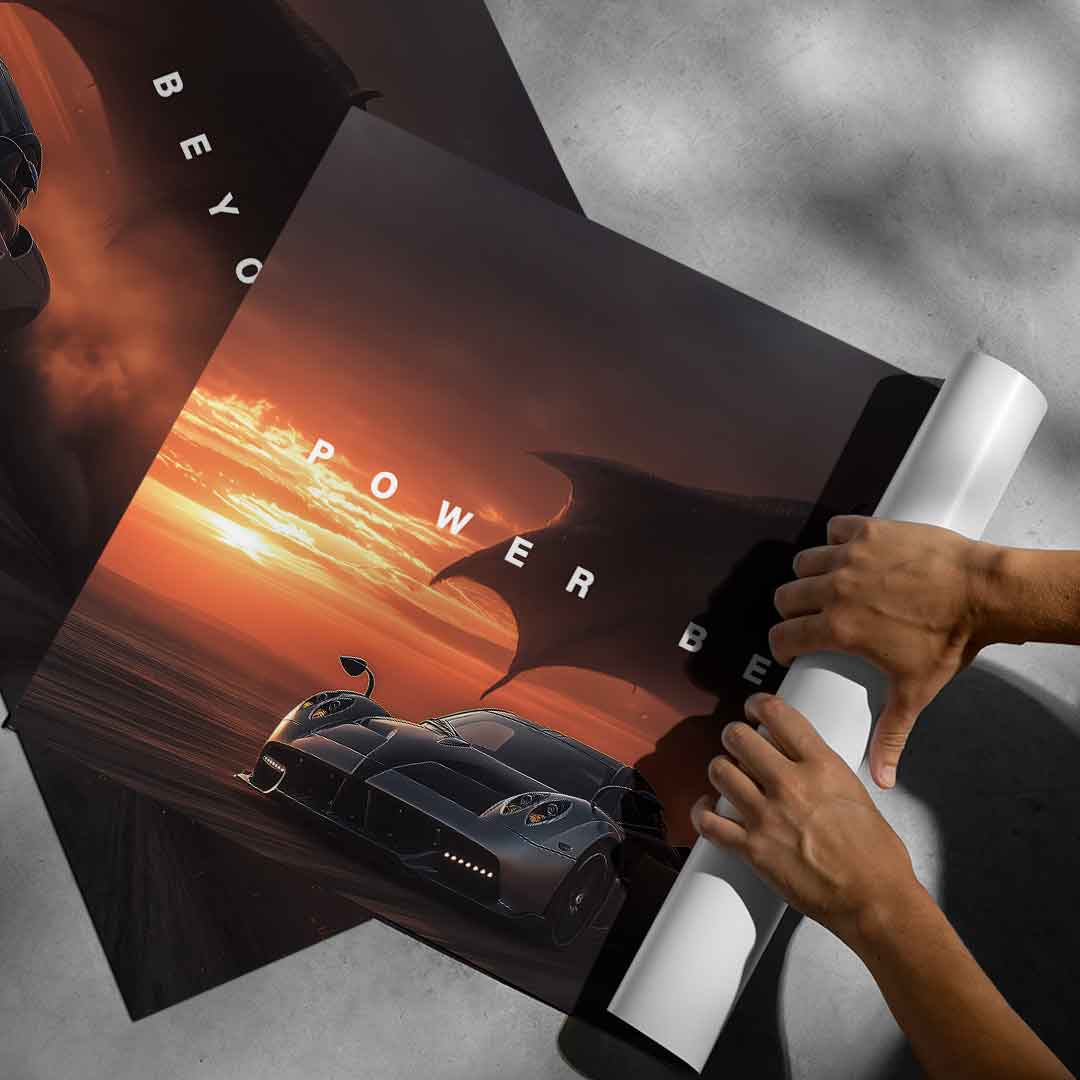 Power Beyond Fear (Pagani) - Poster
