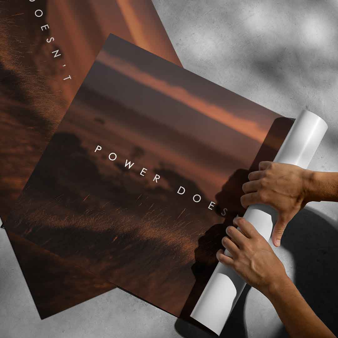 Power Doesn't Need Noise - Poster