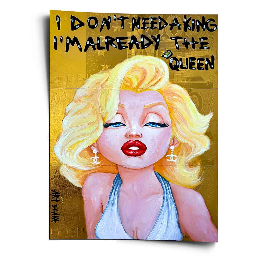 Queen Marilyn - Poster