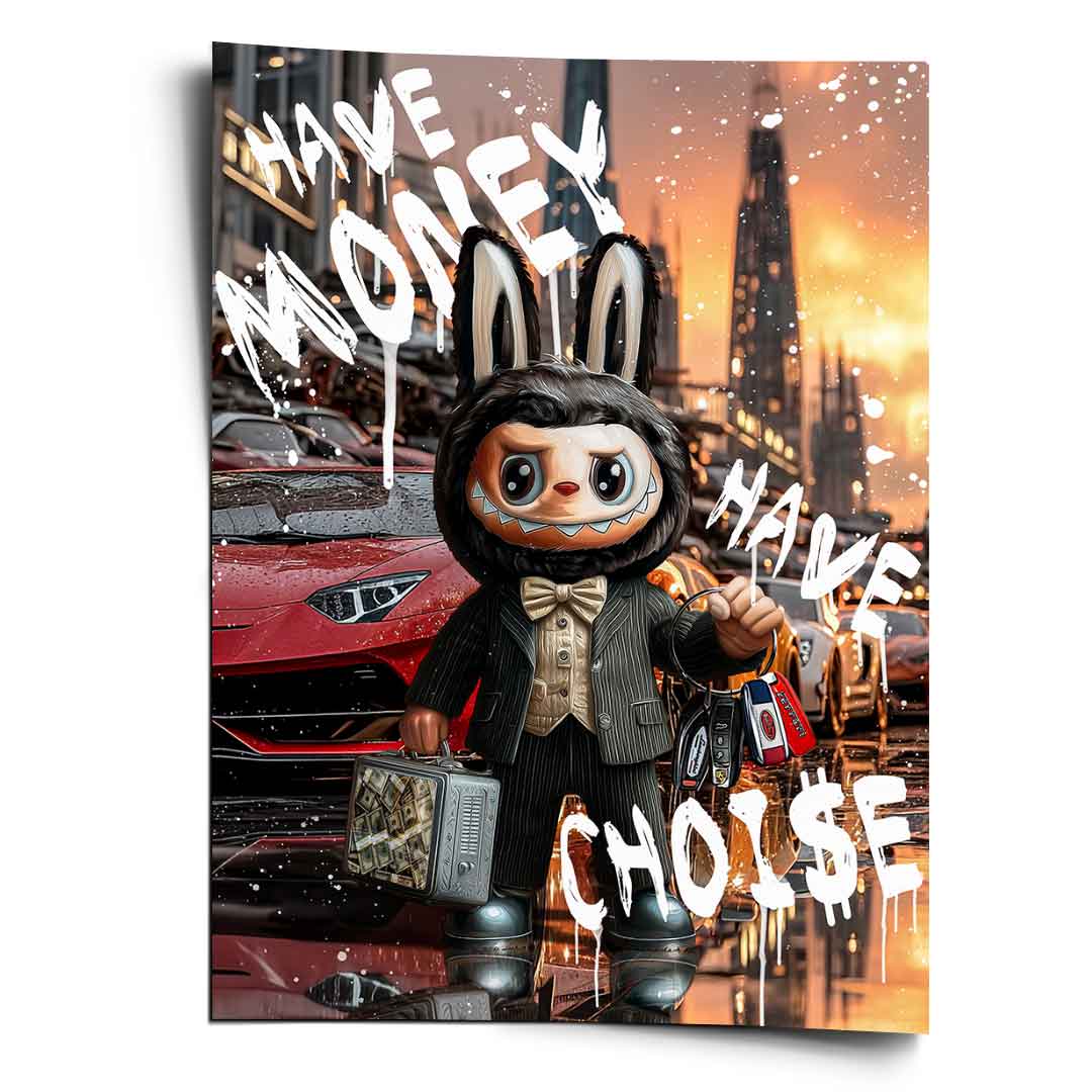 Rich Labubu - Poster