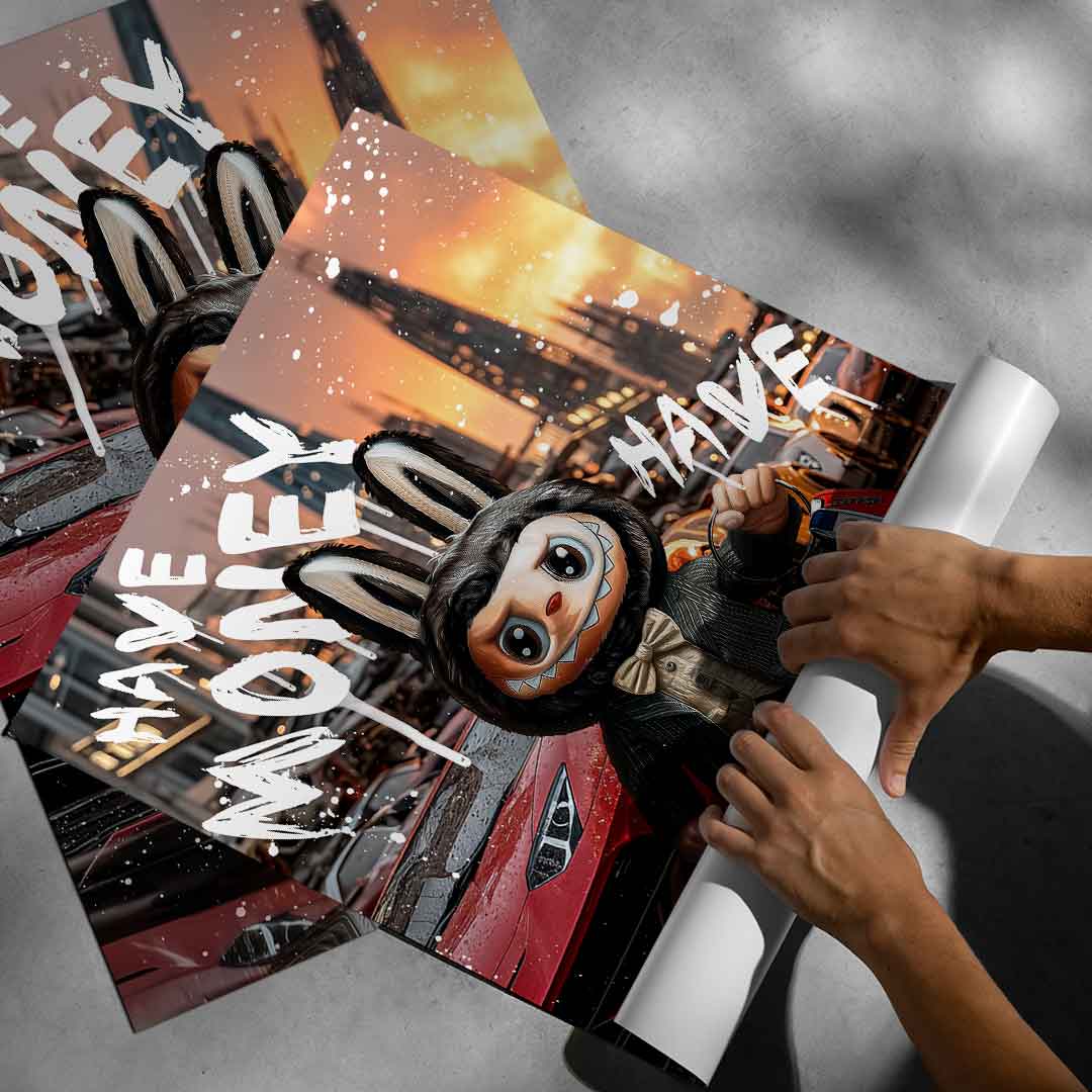 Rich Labubu - Poster