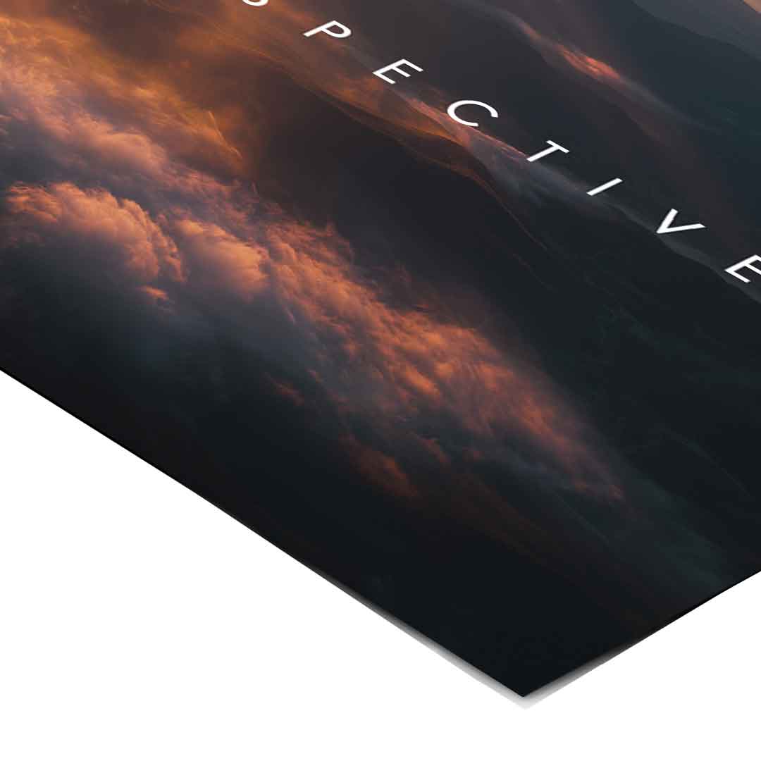 Risk Creates Perspective - Poster