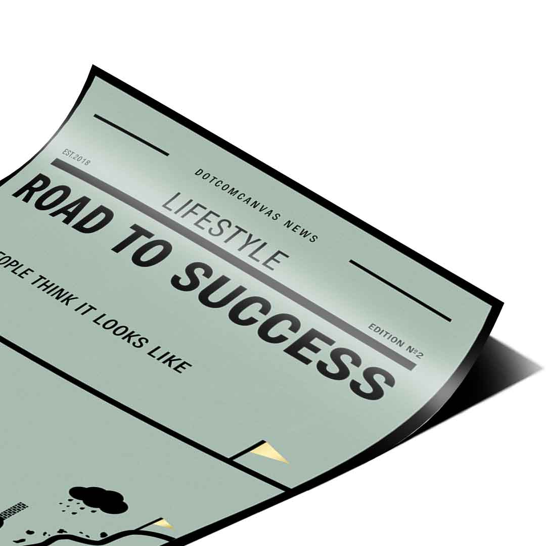 Road to success - Poster