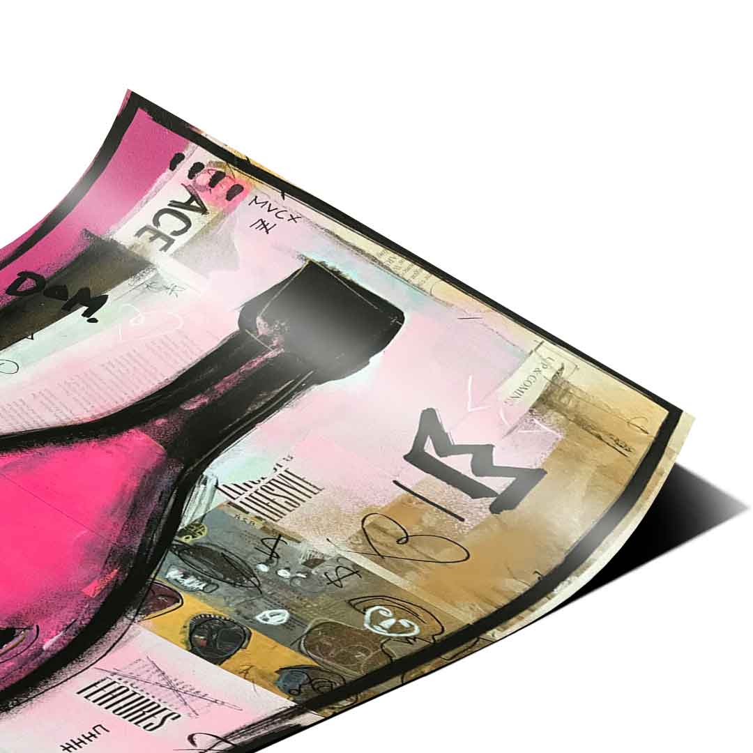 Rose Champagne - Poster