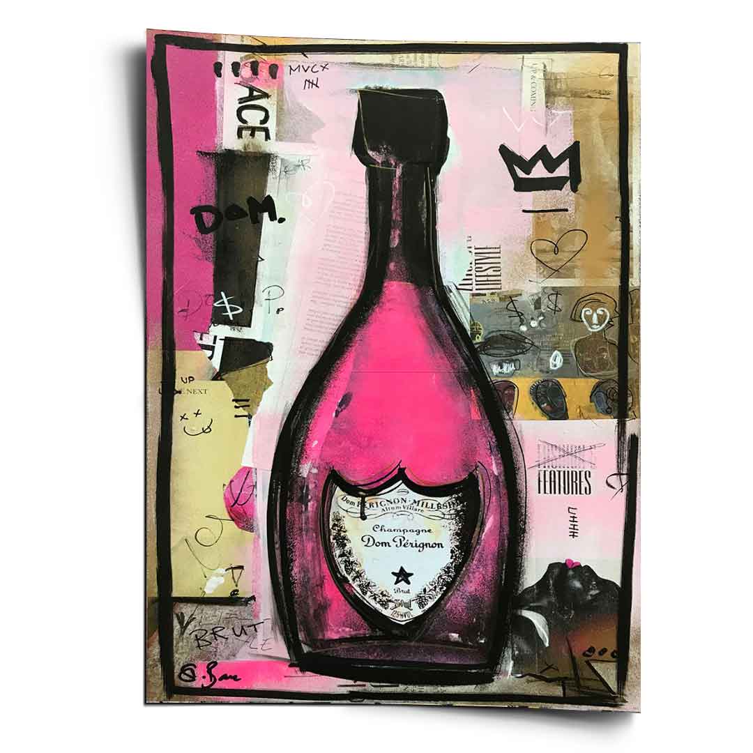 Rose Champagne - Poster