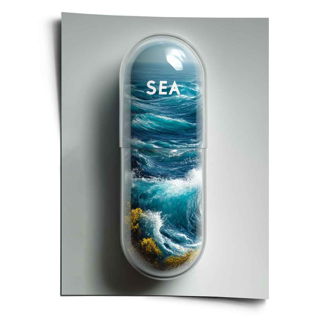 SEA PILL - Poster