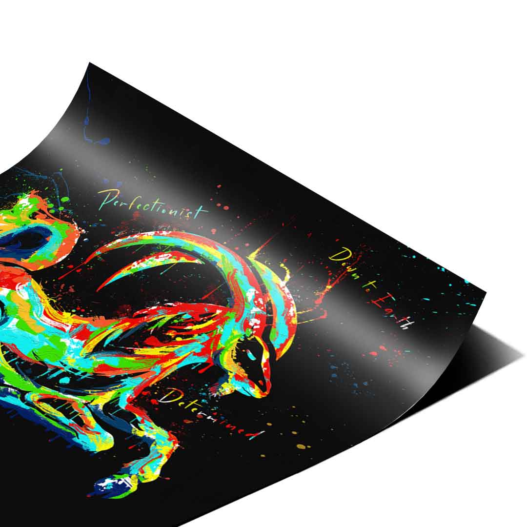 STERNZEICHEN STEINBOCK - Poster