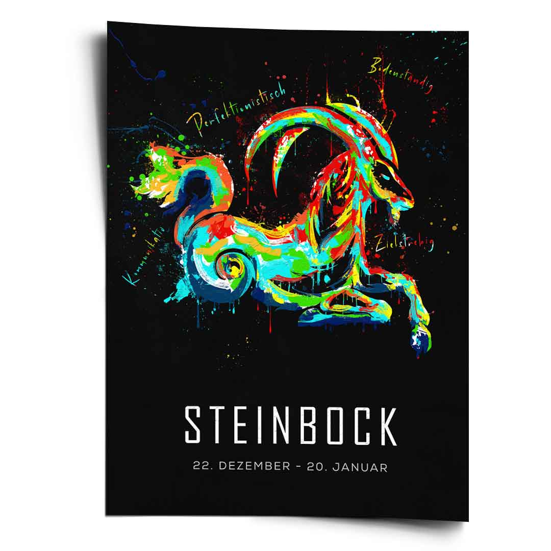 STAR SIGNS STONEBOCK - Poster